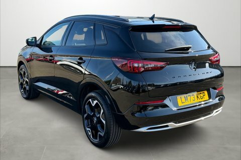 Vauxhall Grandland 1.2 Turbo Ultimate LM73KGP Black #3