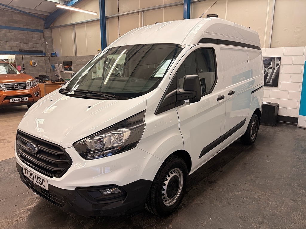 Ford Transit Custom 300 Ecoblue Leader U3114 Ulez YT20USC White #3
