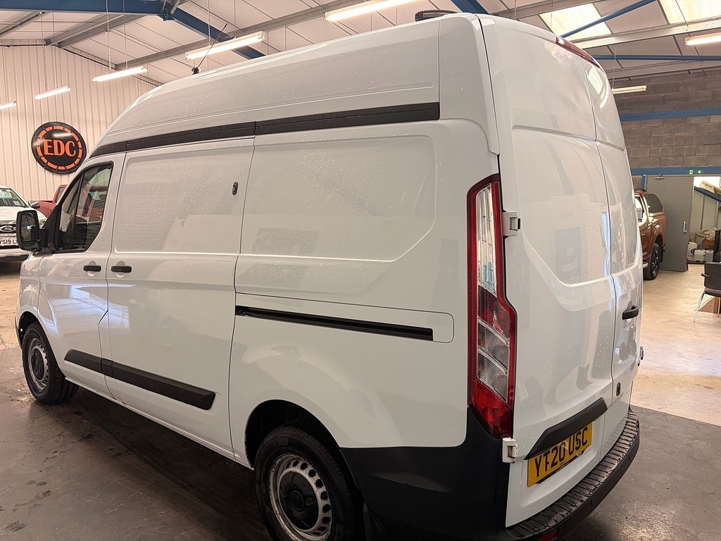 Ford Transit Custom 300 Ecoblue Leader U3114 Ulez YT20USC White #4