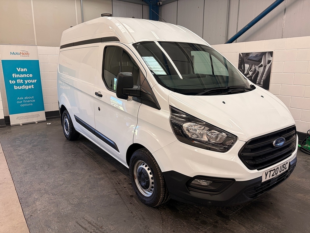 Ford Transit Custom 300 Ecoblue Leader U3114 Ulez White