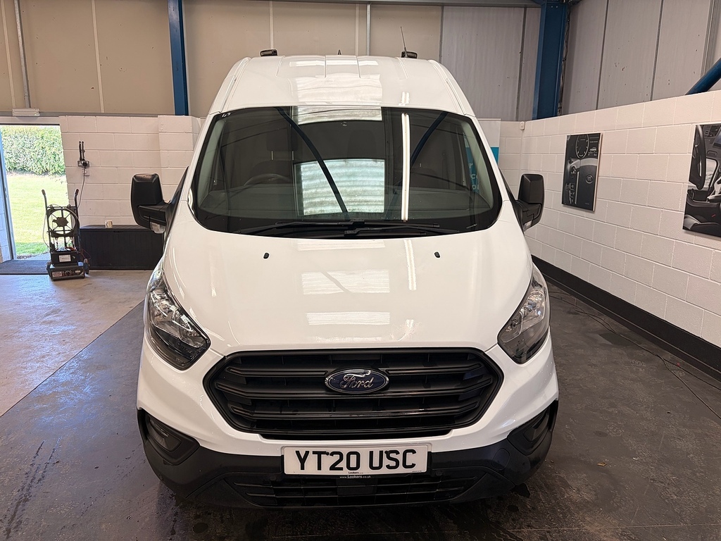 Ford Transit Custom 300 Ecoblue Leader U3114 Ulez YT20USC White #2