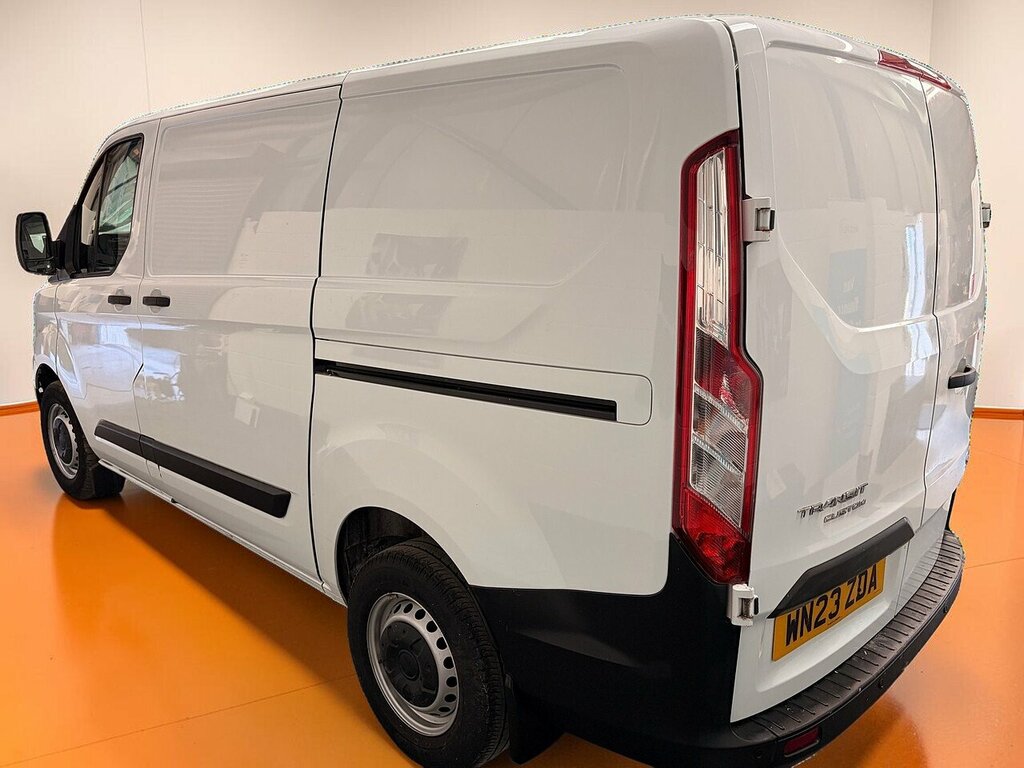 Ford Transit Custom 300 Ecoblue Leader U3120 Ulez WN23ZDA White #4
