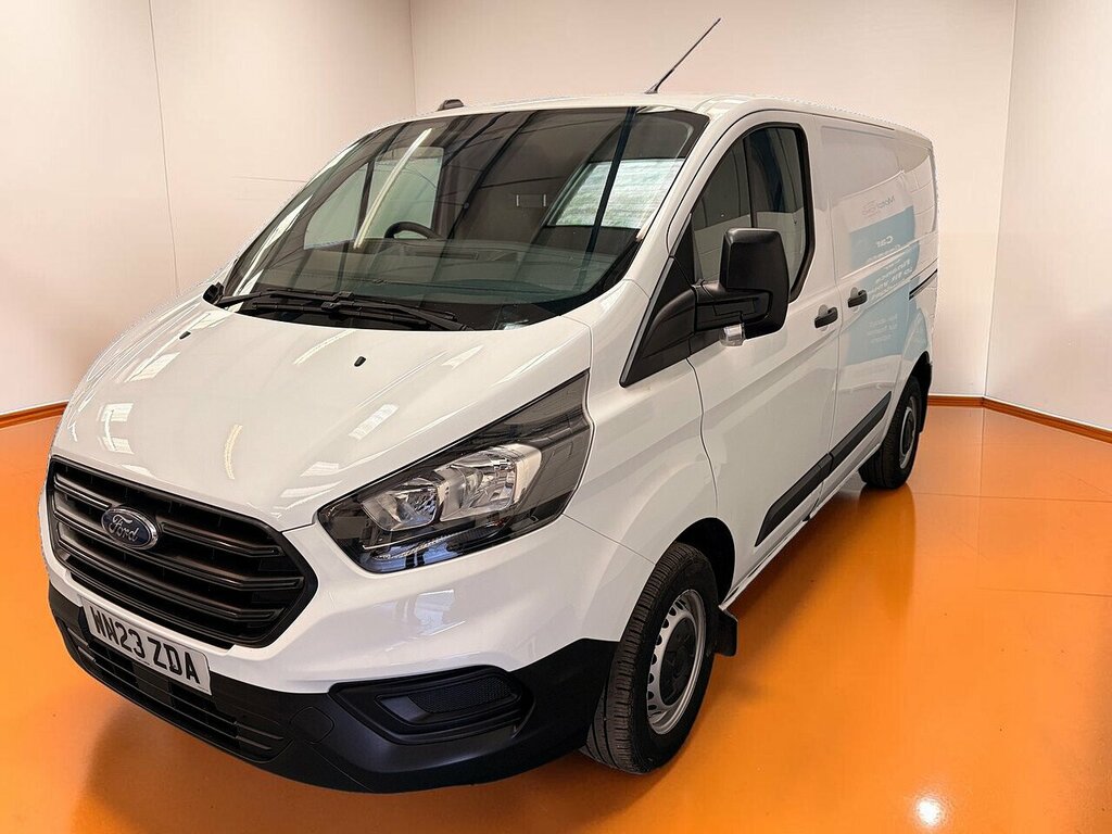 Ford Transit Custom 300 Ecoblue Leader U3120 Ulez WN23ZDA White #3
