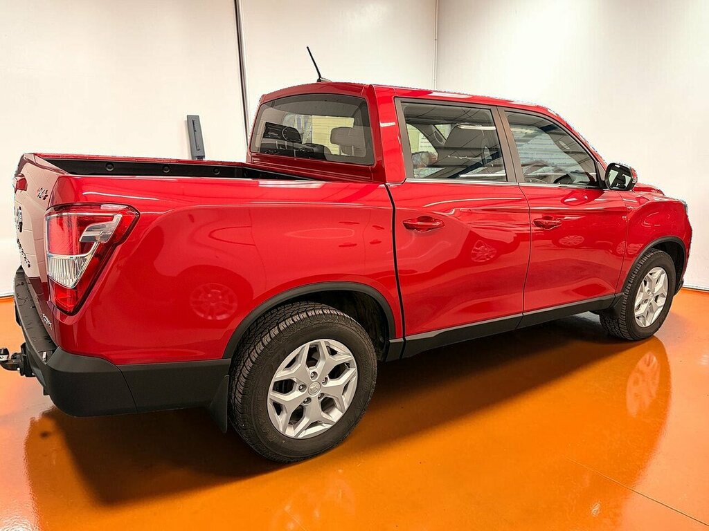 SsangYong Musso D Ex U3149 Ulez PO74XME Red #5