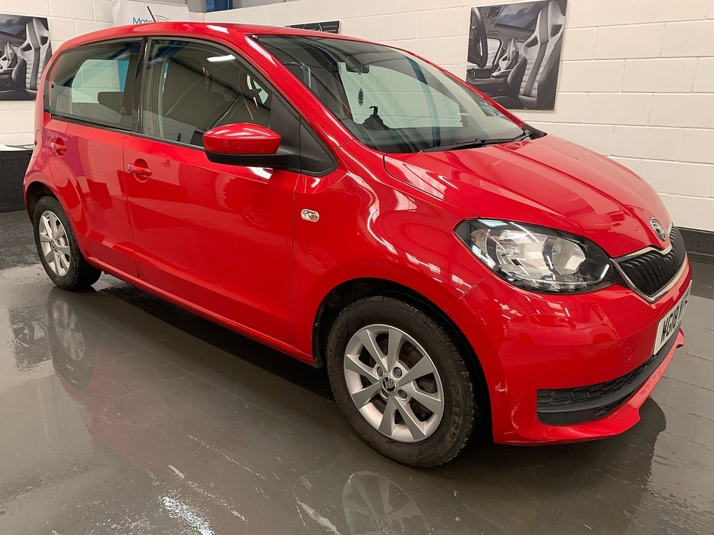 Skoda Citigo Mpi Se U3168 Ulez Red