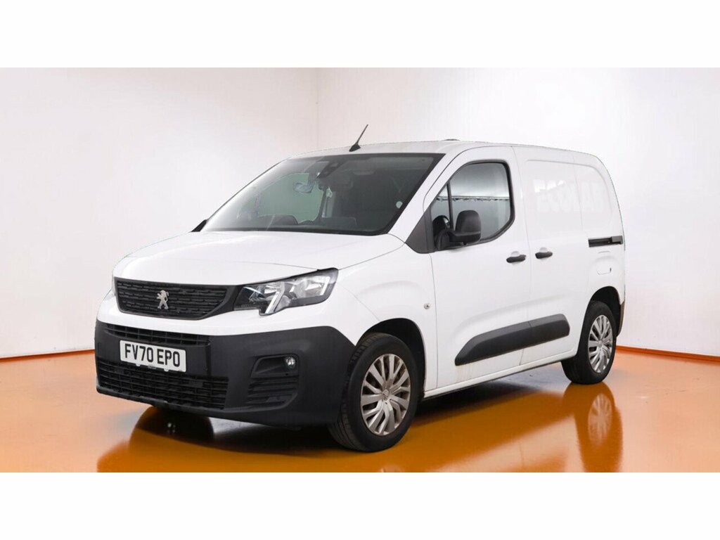 Peugeot Partner Bluehdi 1000 Professional U3172 Ulez White #2