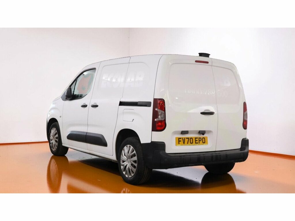Peugeot Partner Bluehdi 1000 Professional U3172 Ulez White #3