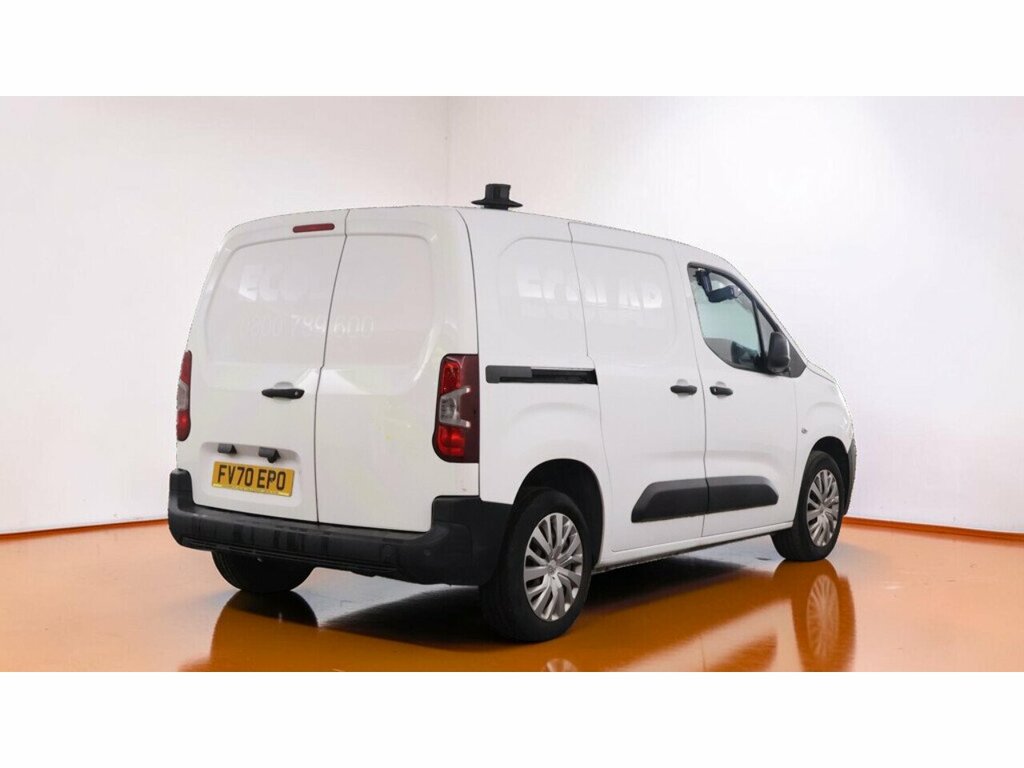 Peugeot Partner Bluehdi 1000 Professional U3172 Ulez White #4