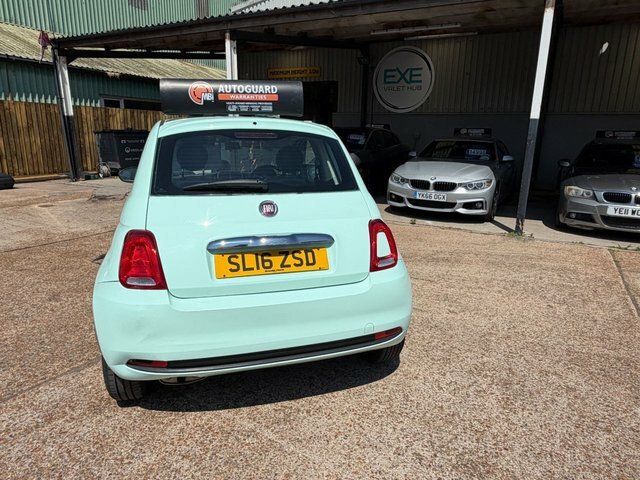Fiat 500 1.2 Pop Hatchback Dualogic Euro 6 S S Green #5