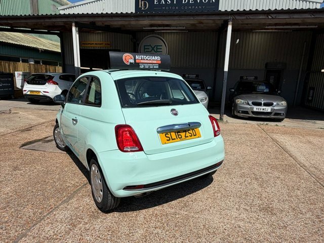 Fiat 500 1.2 Pop Hatchback Dualogic Euro 6 S S Green #6