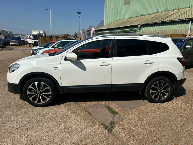 Nissan Qashqai+2 Plus 2 Dci N-tec White #11