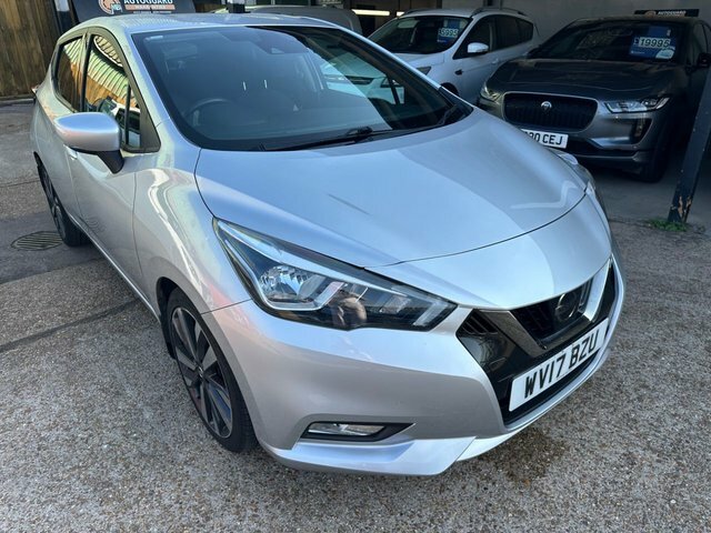 Nissan Micra 0.9 Ig-t Tekna Hatchback Euro 6 Silver #4
