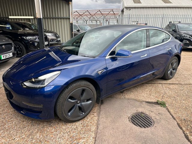 Tesla Model 3 Dual Motor Long Range Saloon 4 LD20UFV Blue #6