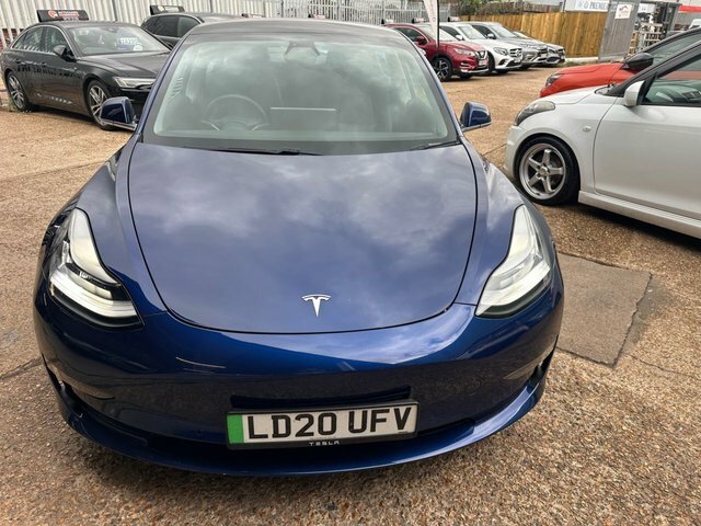 Tesla Model 3 Dual Motor Long Range Saloon 4 LD20UFV Blue #4