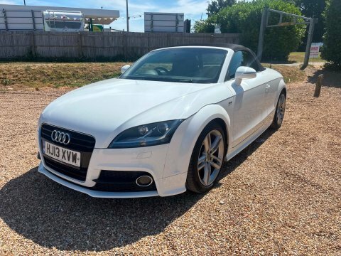 Audi TT Tfsi S Line White #4