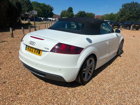 Audi TT Tfsi S Line White #5