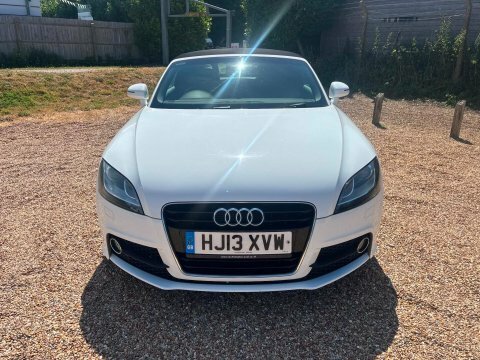 Audi TT Tfsi S Line White #2
