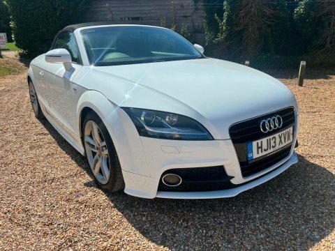 Audi TT Tfsi S Line White
