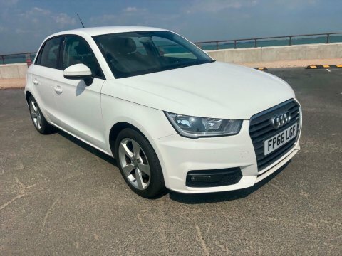 Audi A1 Sportback Tfsi Sport White #3