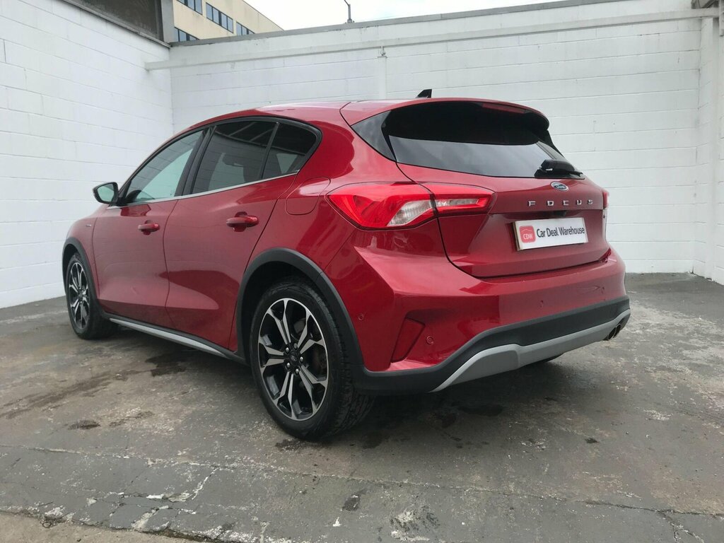 Ford Focus 1.0T Ecoboost Mhev Active X Vignale Edition Hatchb SA21XFR Red #4