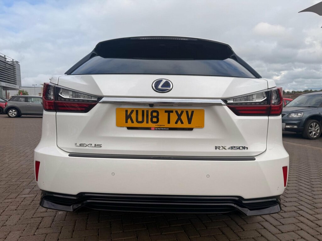 Lexus RX 3.5 450H V6 Sport Cvt 4Wd Euro 6 Ss KU18TXV White #6