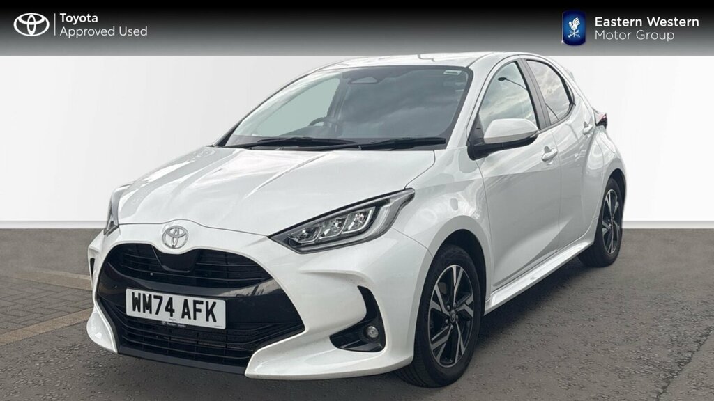 Toyota Yaris 1.5 Vvt-h Design E-cvt Euro 6 Ss WM74AFK White #3