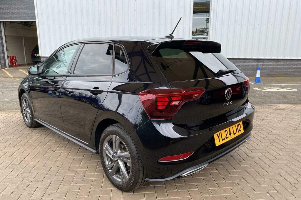Volkswagen Polo 1.0 Tsi 115 R-line Dsg YL24LHO Black #3