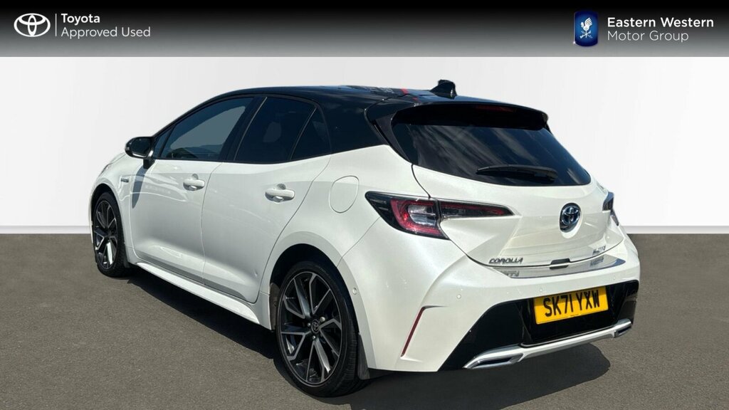Toyota Corolla 2.0 Vvt-h Excel Cvt Euro 6 Ss White #4