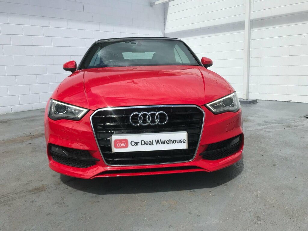 Audi A3 2.0 Tdi S Line Convertible Euro Red #6