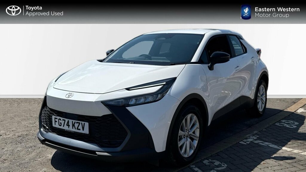 Toyota C-Hr 1.8 Vvt-h Icon Cvt Euro 6 Ss White #3