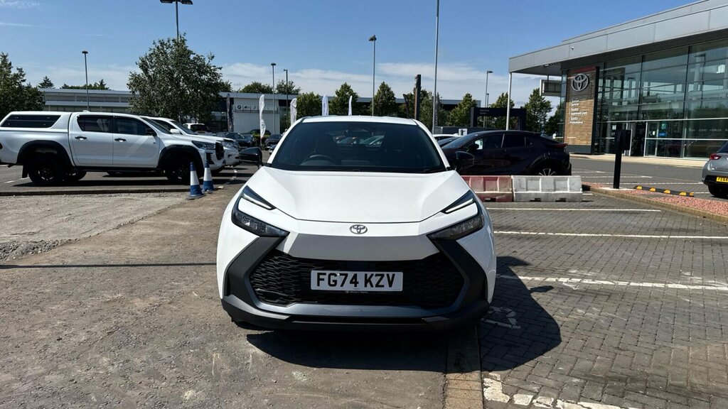 Toyota C-Hr 1.8 Vvt-h Icon Cvt Euro 6 Ss White #2