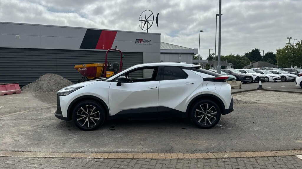 Toyota C-Hr 2.0 Vvt 13.6Kwh Design Cvt Euro 6 Ss SL75NMF White #5