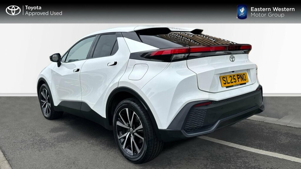 Toyota C-Hr 1.8 Vvt-h Design Cvt Euro 6 Ss SL25PNO White #4