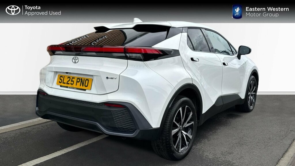 Toyota C-Hr 1.8 Vvt-h Design Cvt Euro 6 Ss SL25PNO White #2
