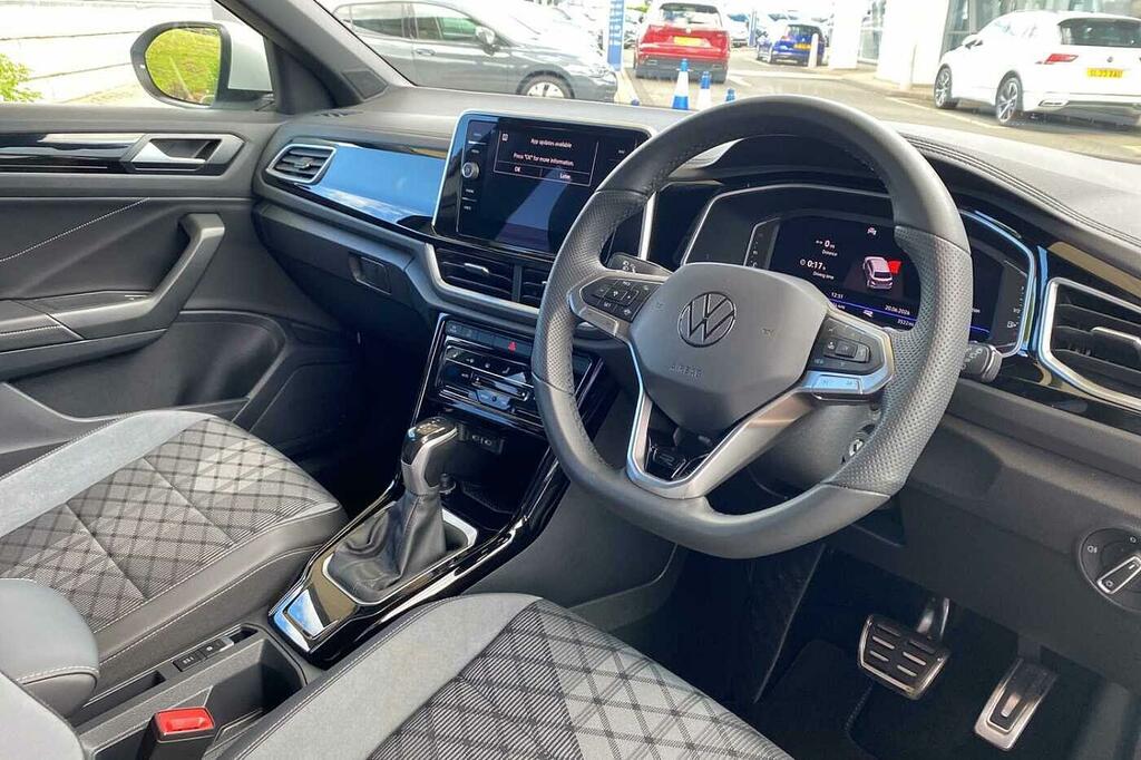 Volkswagen T-Roc 1.5 Tsi R-line Dsg DC25VPM White #6