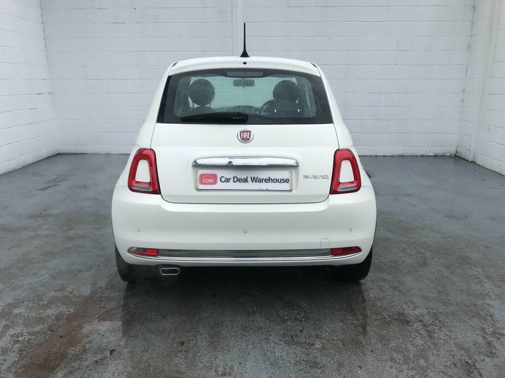 Fiat 500 1.0 Mhev Top Hatchback Euro 6 S ST24KFE White #5