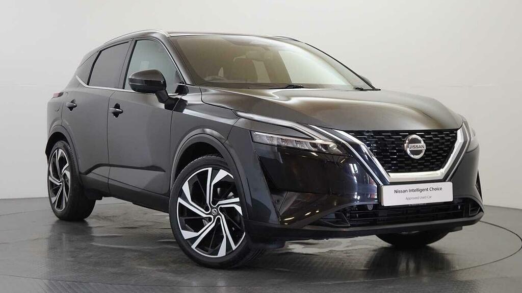 Nissan Qashqai 1.3 Dig-t Mh 158 2Wd Tekna X-tronic With Bos AD06LAZ Black
