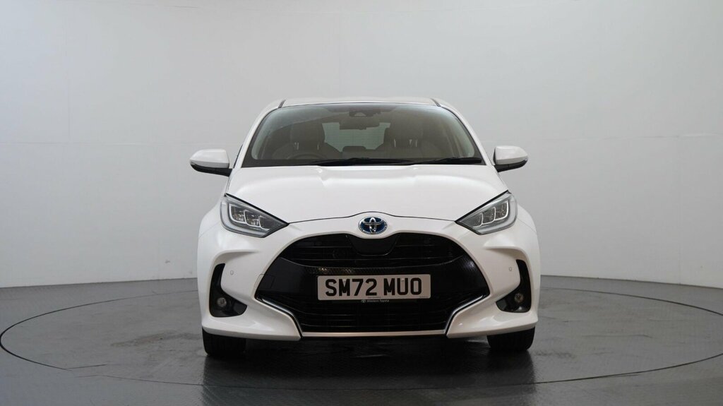Toyota Yaris 1.5 Vvt-h Excel E-cvt Euro 6 Ss SM72MUO White #2