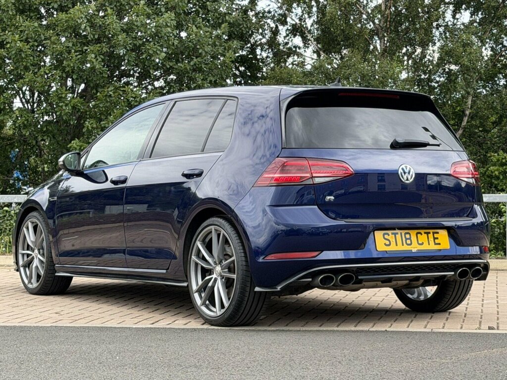 Volkswagen Golf 2.0 Tsi 310 R 4Motion Blue #3