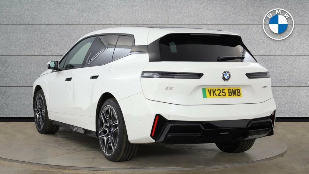 BMW iX Ix Xdrive60 M Sport YK25BMB White #2