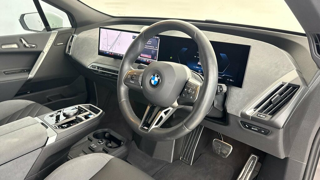 BMW iX Ix Xdrive60 M Sport YK25BMB White #6