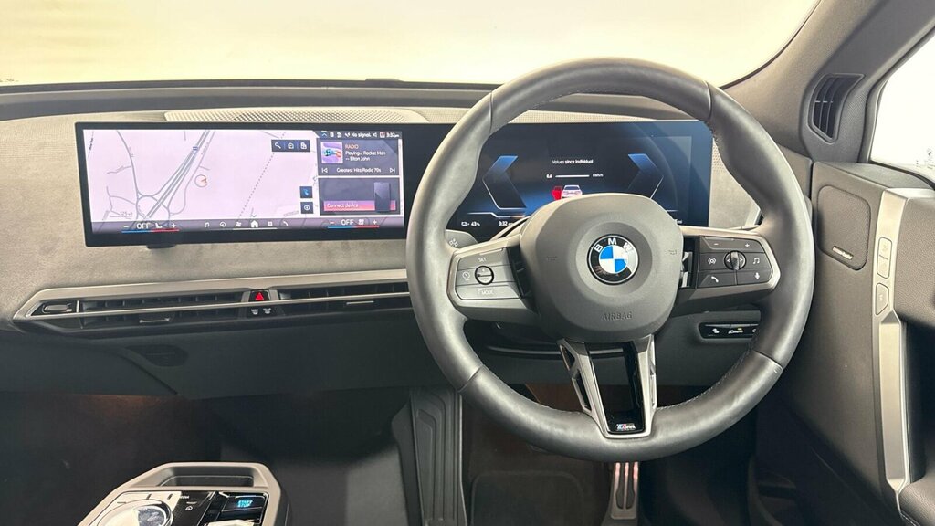 BMW iX Ix Xdrive60 M Sport YK25BMB White #5