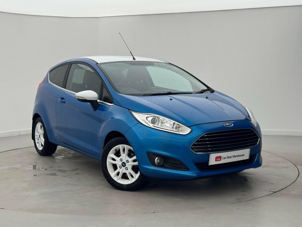 Ford Fiesta 1.0T Ecoboost Zetec Blue Edition Euro 6 Ss Blue