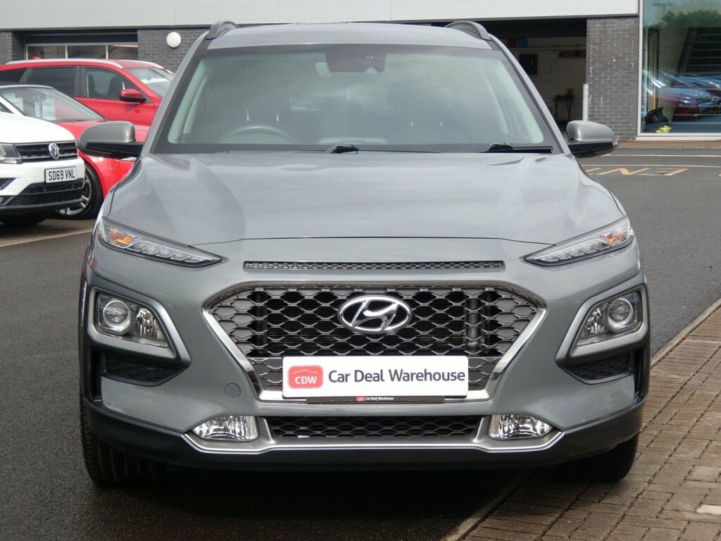 Hyundai Kona 1.0 T-gdi Blue Drive Premium Euro 6 Ss Grey #5