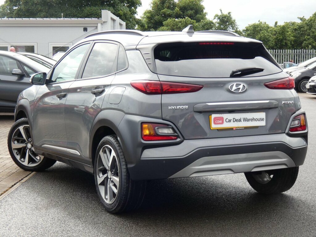 Hyundai Kona 1.0 T-gdi Blue Drive Premium Euro 6 Ss Grey #2