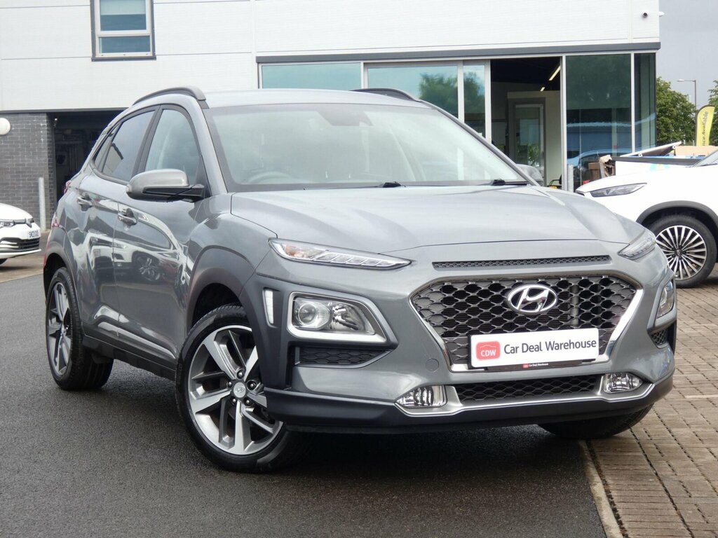 Hyundai Kona 1.0 T-gdi Blue Drive Premium Euro 6 Ss Grey
