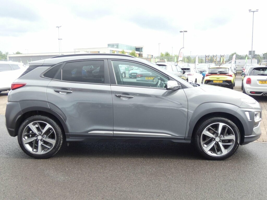 Hyundai Kona 1.0 T-gdi Blue Drive Premium Euro 6 Ss Grey #3