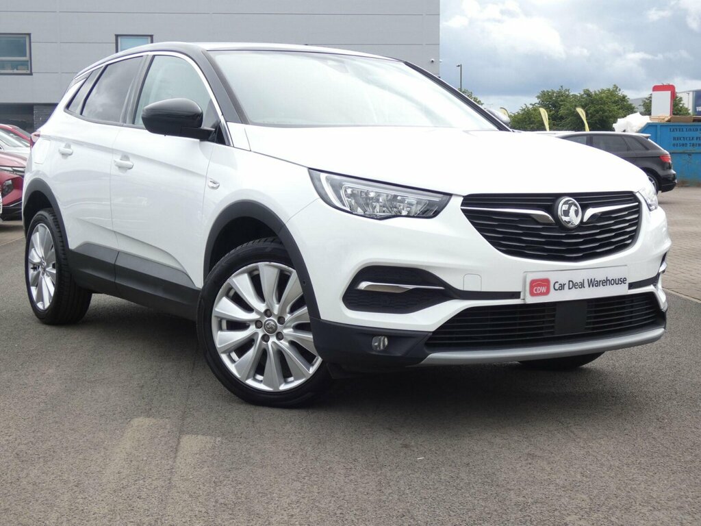 Vauxhall Grandland X 1.2 Turbo Elite Nav Euro 6 Ss White
