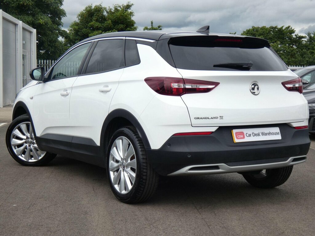 Vauxhall Grandland X 1.2 Turbo Elite Nav Euro 6 Ss White #3