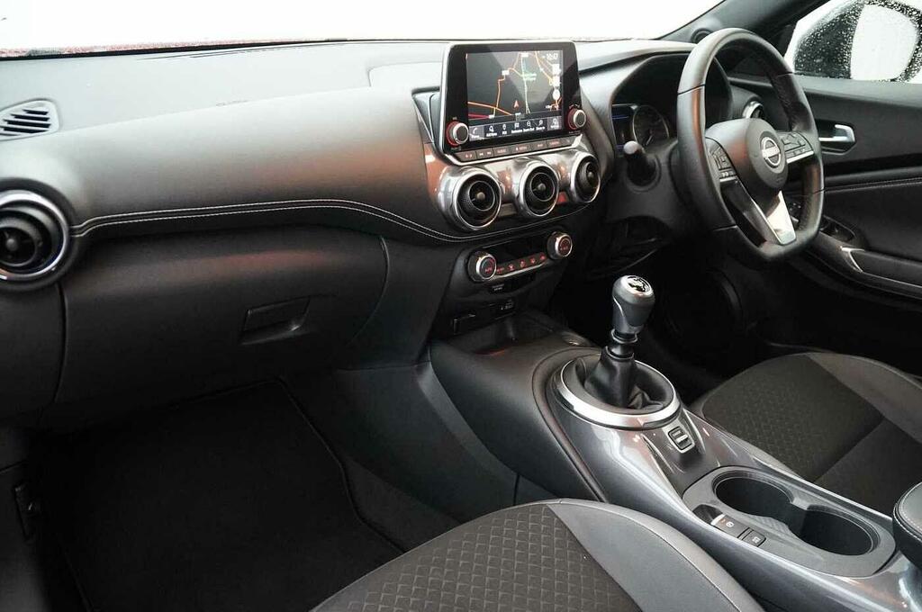 Nissan Juke 1.0 Dig-t 114 N-connecta With Sat Nav And Rear Vie LF23TSY Red #2